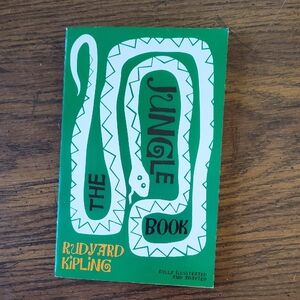 Rudyard Kipling The Jungle Book Green Cover